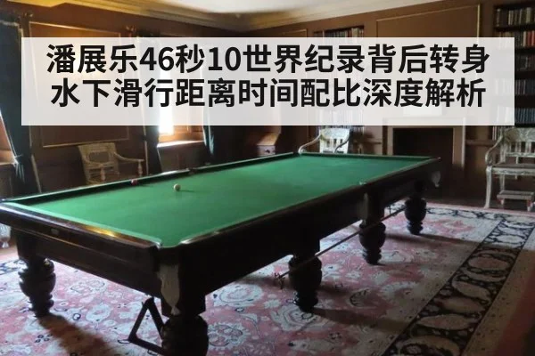潘展乐46秒10世界纪录背后转身水下滑行距离时间配比深度解析